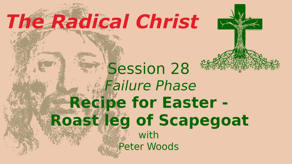 Radical Christ 28 – Good Friday Recipe: Roast leg of&nbsp;Scapegoat